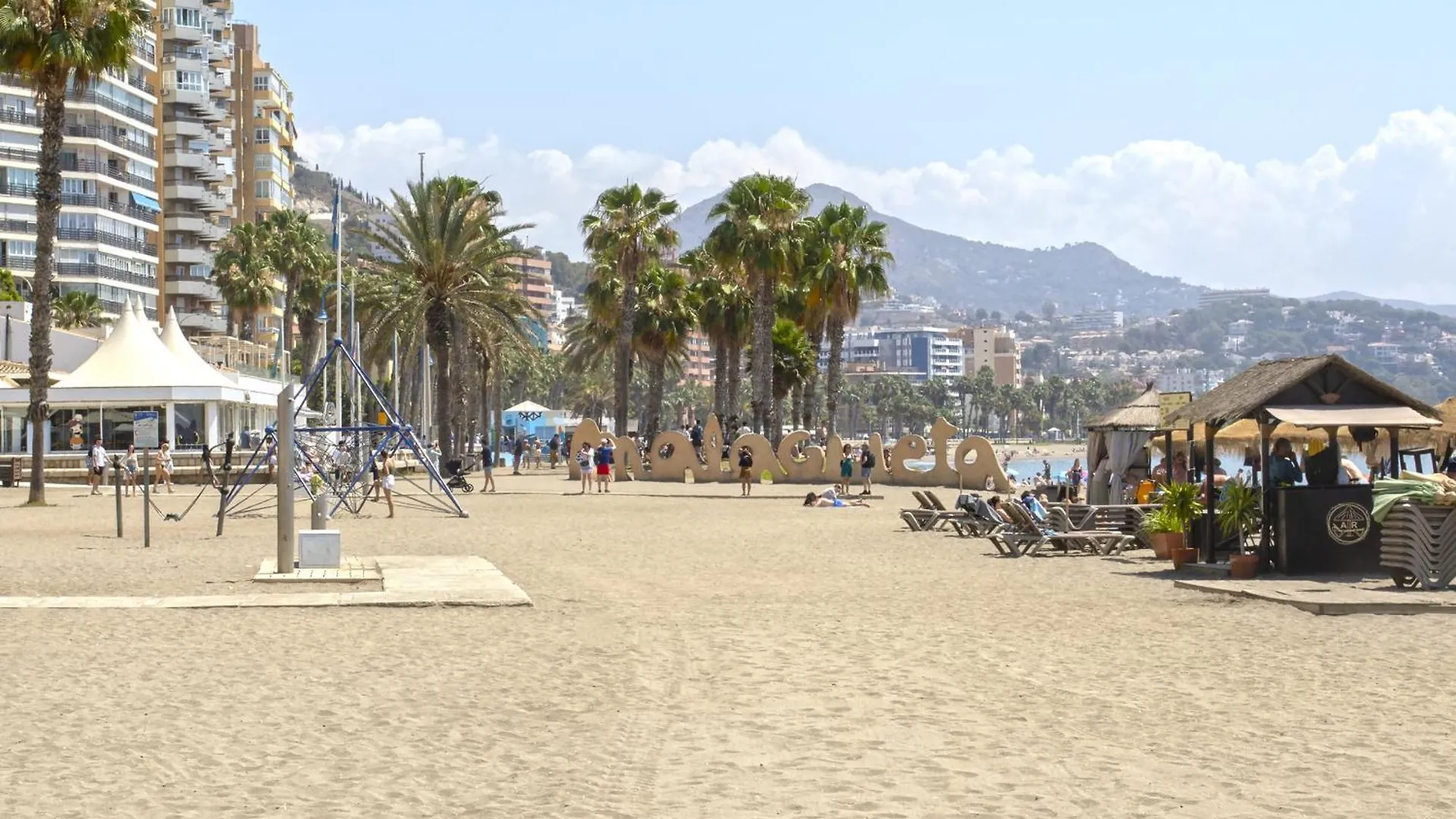 -Malagasunapts-Malagueta Beach Estudio Aa Wifi マラガ